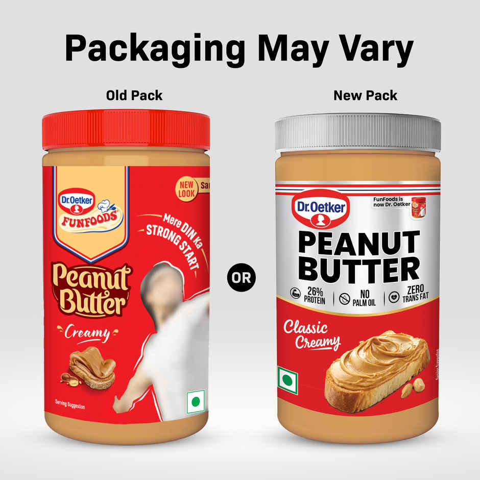 Dr. Oetker Fun Foods Creamy Peanut Butter