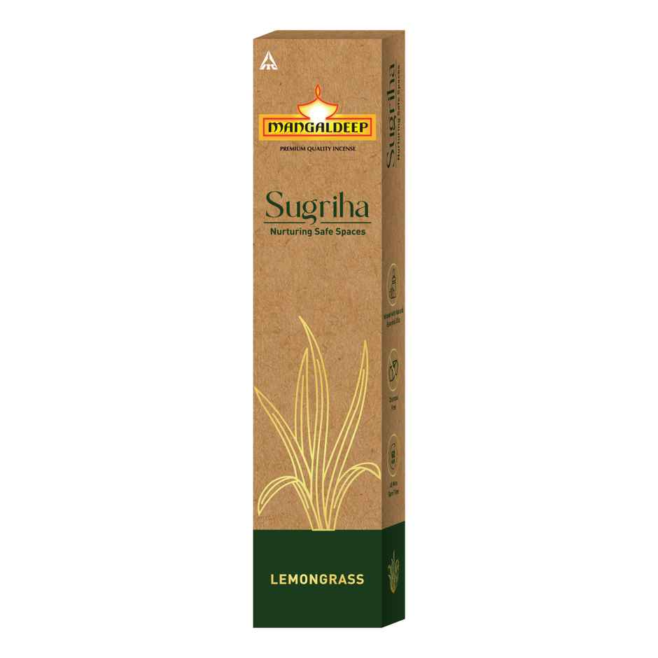 Mangaldeep Sugriha Mosquito Repellant Incense - Lemongrass