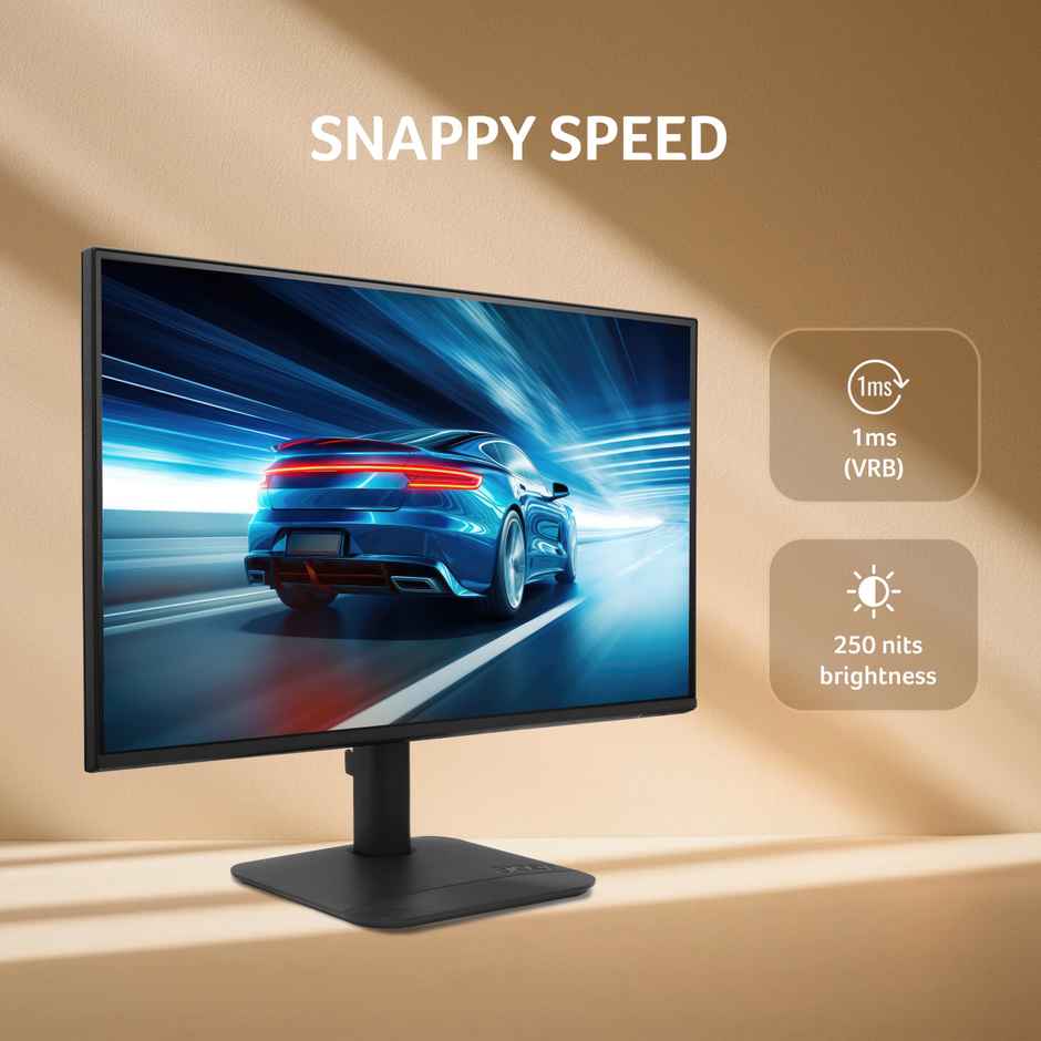 Acer KA270 P6 27 Inch IPS Full HD Monitor 144Hz 1ms VRB FreeSync 99 sRGB Speakers