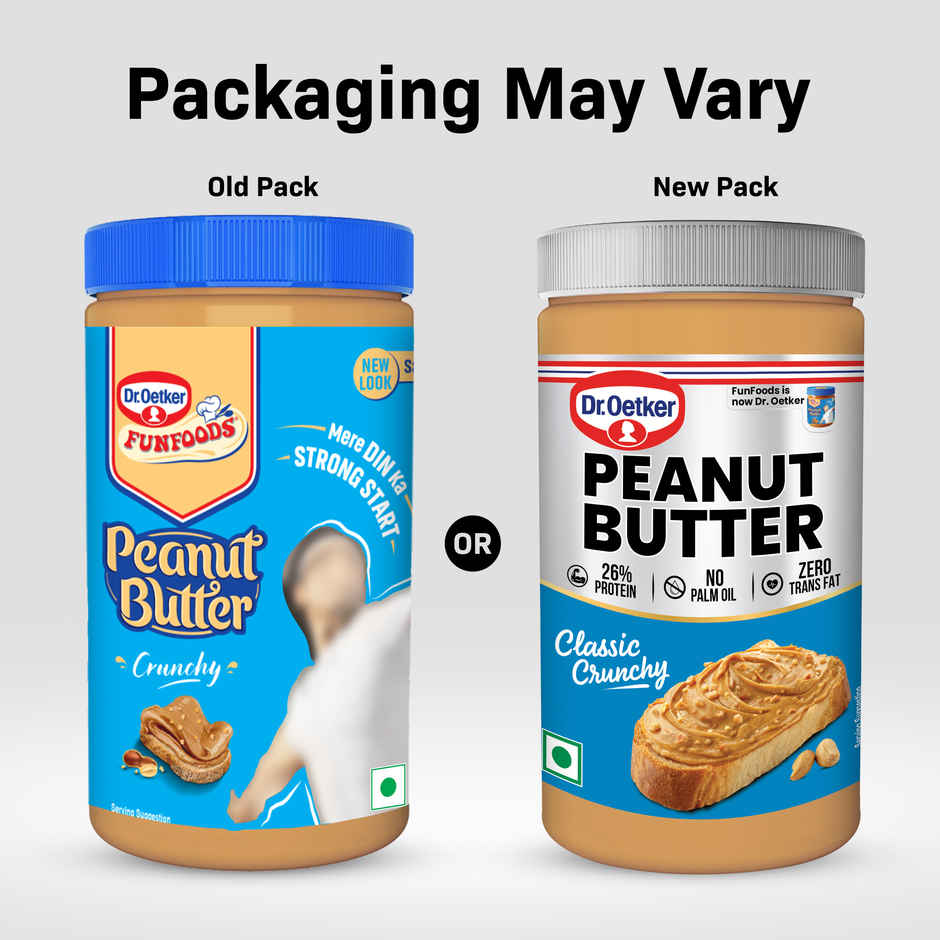Dr. Oetker Fun Foods Crunchy Peanut Butter