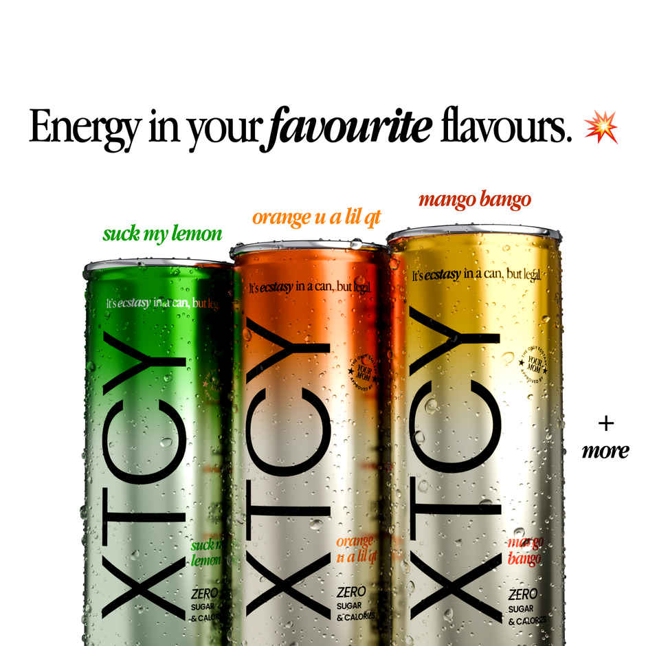 XTCY Mango Zero Sugar Energy Drink | Fruity & Energizing