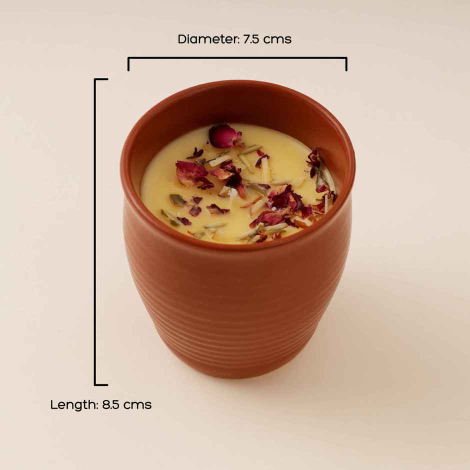 Decorative Matki Candle | Premium Festive Decoration Traditional Candle | Oye Happy
