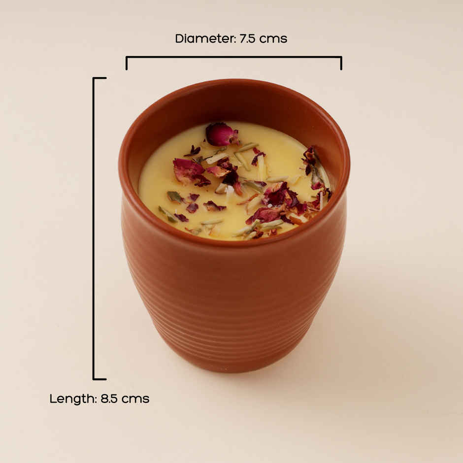 Decorative Matki Candle | Premium Festive Decoration Traditional Candle | Oye Happy