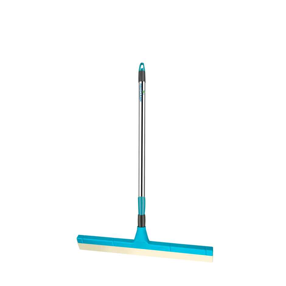 Proclean Floor Eva Wiper | 16 Inch | With SS Handle - 41 Inch | Green