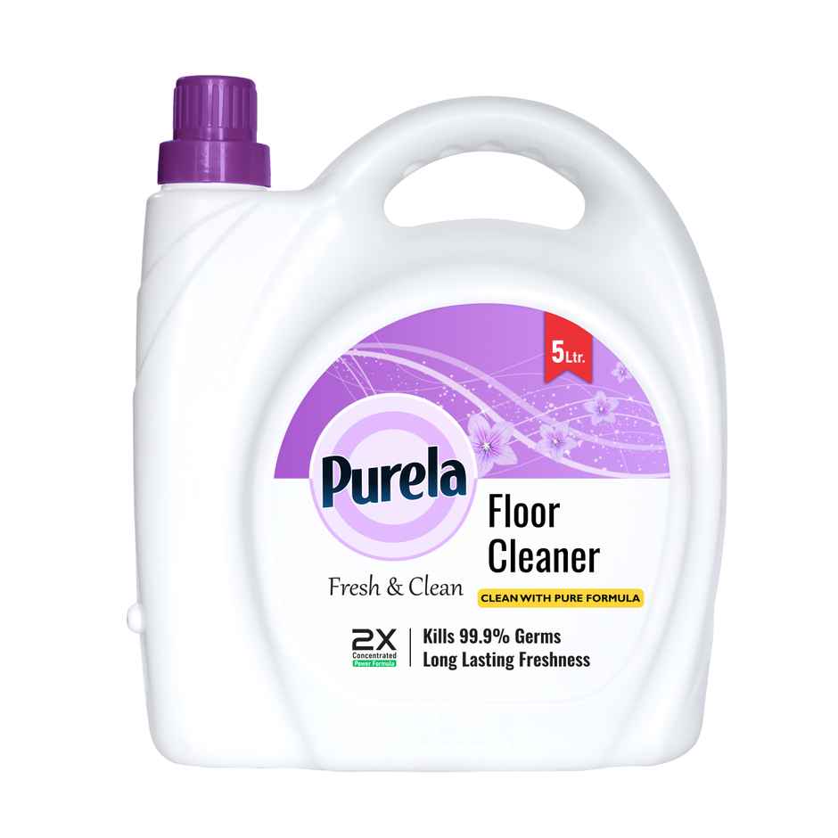 Purela Lavender Floor Cleaner Liquids | Bathroom Surface Cleaning Liquid | Ecofriendly