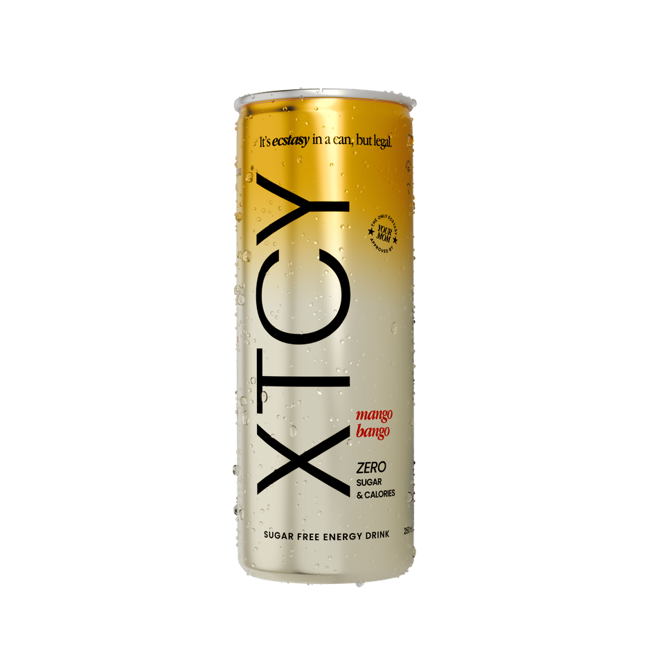 XTCY Mango 75mg Caffeine Zero Sugar Energy Drink