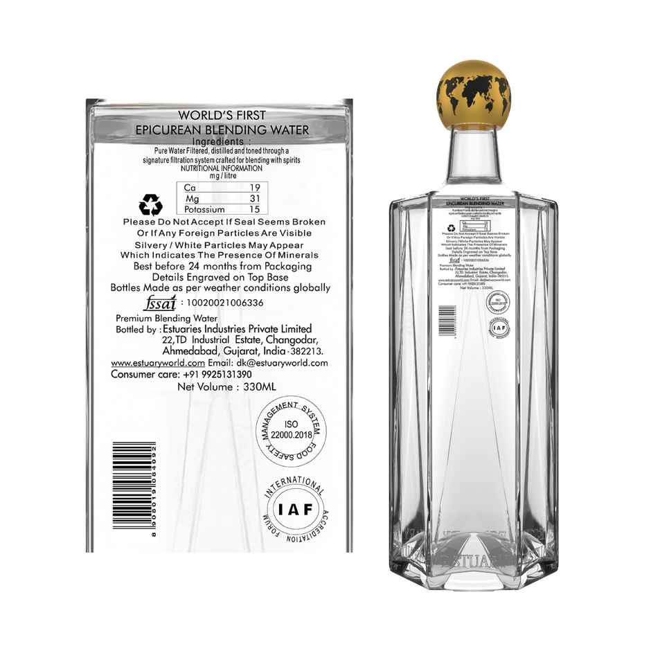 Estuary Single Malt Blending Water