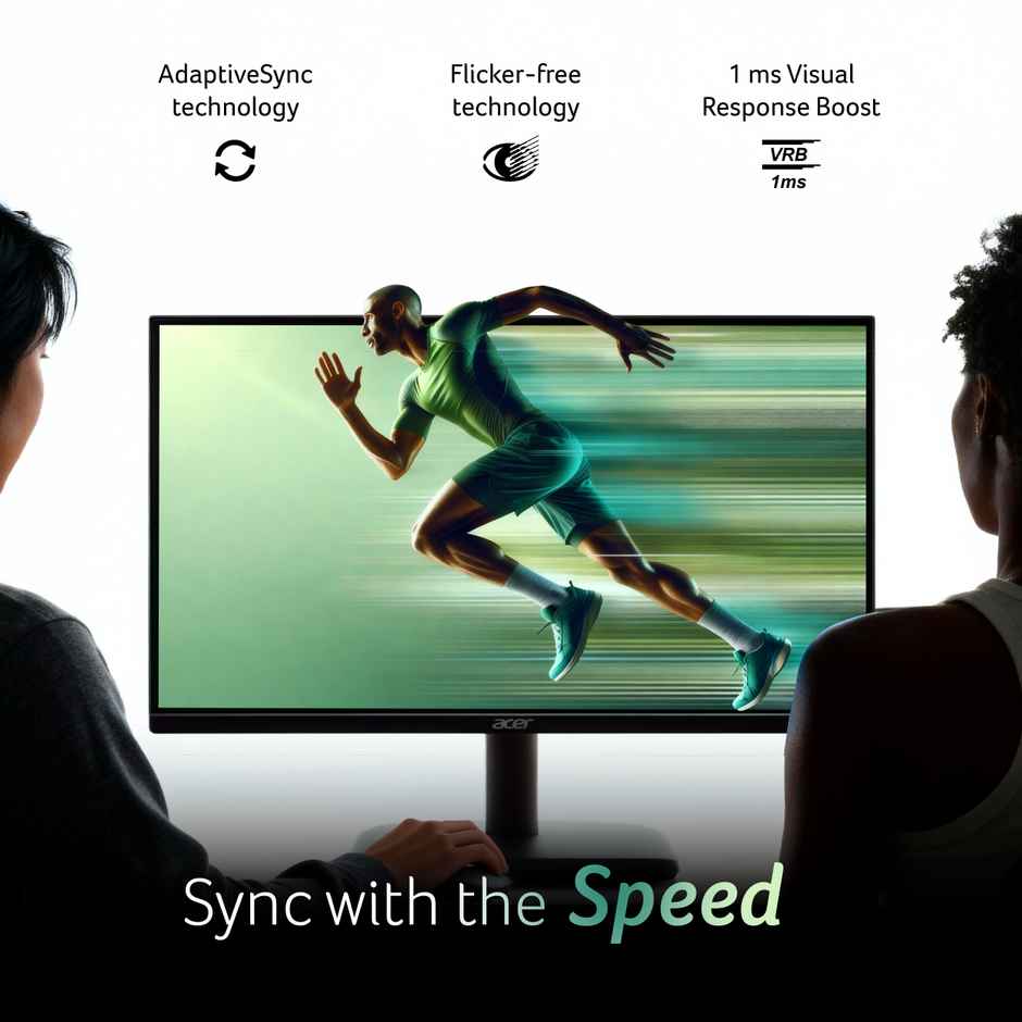 Acer EK240Y P6 238 Inch IPS Full HD Monitor 144Hz 1ms VRB FreeSync Eye Care Black