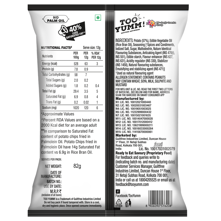 Too Yumm! Spicy & Icy Bhoot Chips