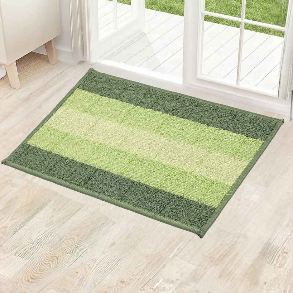 Status Iris Anti- Skid Mat | 38 x 58 cm | Green
