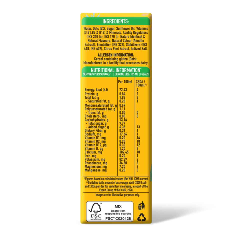 Only Earth Alphonso Mango Oat Shake