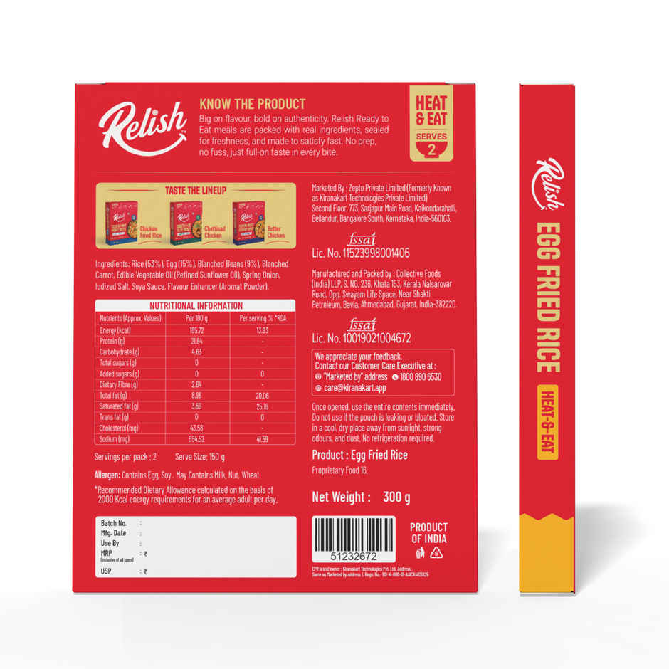 Relish Egg Fried Rice