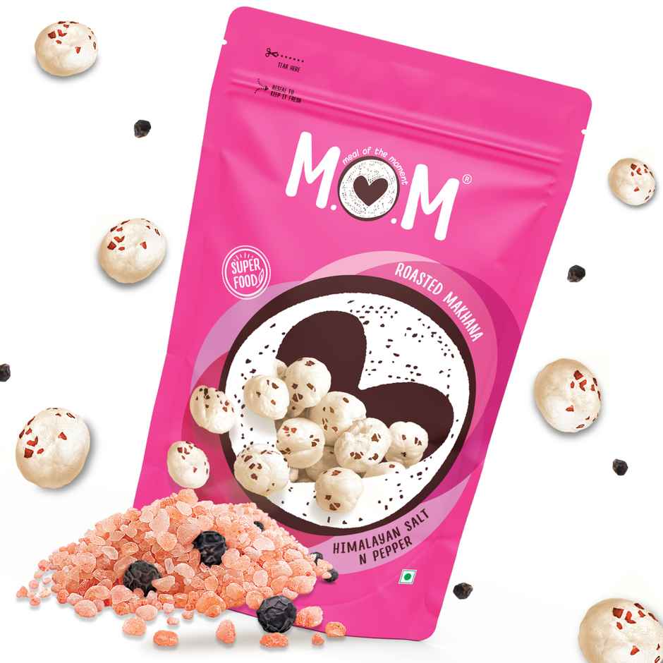 MOM Himalayan Salt & Pepper Roasted Makhana