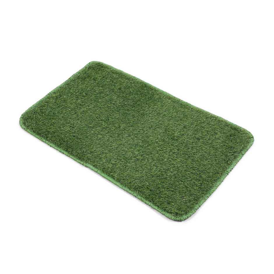 PVC Door Mat | Green | 15 x 23 inch | Reusable