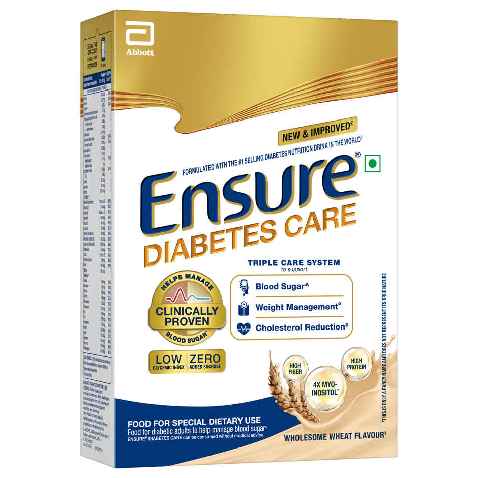 Ensure Diabetes Care Wholesome Wheat Drink Mix