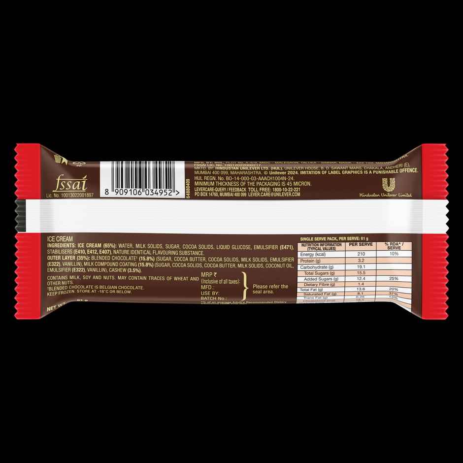 Kwality Wall's Magnum Brownie Ice Cream Stick