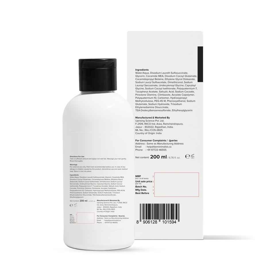Minimalist Anti-Dandruff Shampoo 3.5%