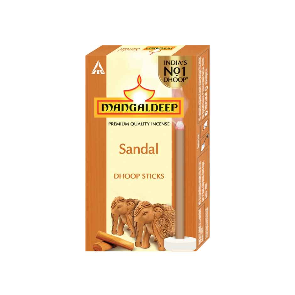 Mangaldeep Dry Dhoop Sticks | Sandal
