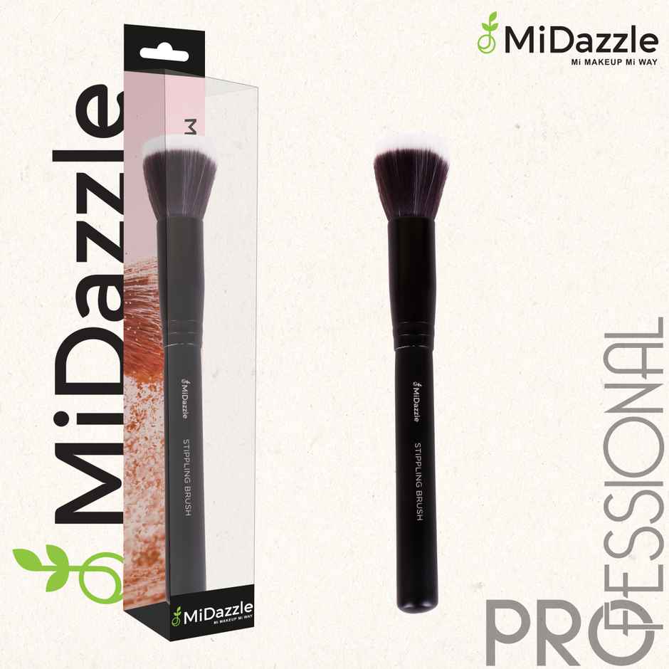 Midazzle Professional Stippling Makeup Brush |MIMB1319