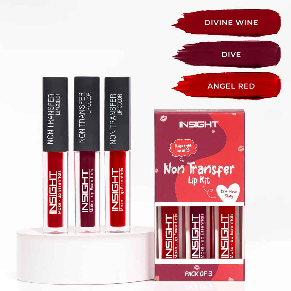 Insight Cosmetics Non Transfer Lip Kit - Reds