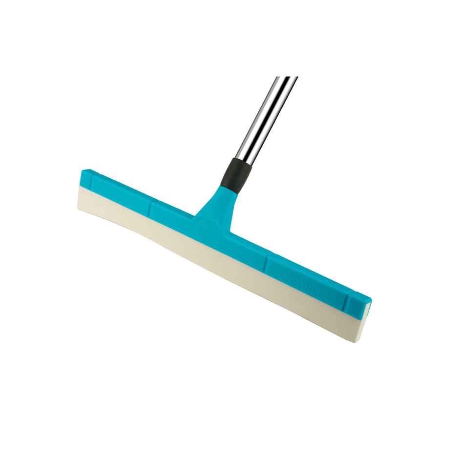 Proclean Floor Eva Wiper | 16 Inch | With SS Handle - 41 Inch | Green