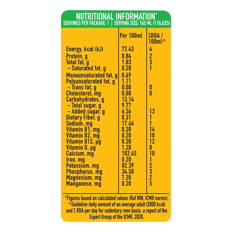 Only Earth Oats Shake - Alphonso Mango | Plant-Based | Lactose-Free