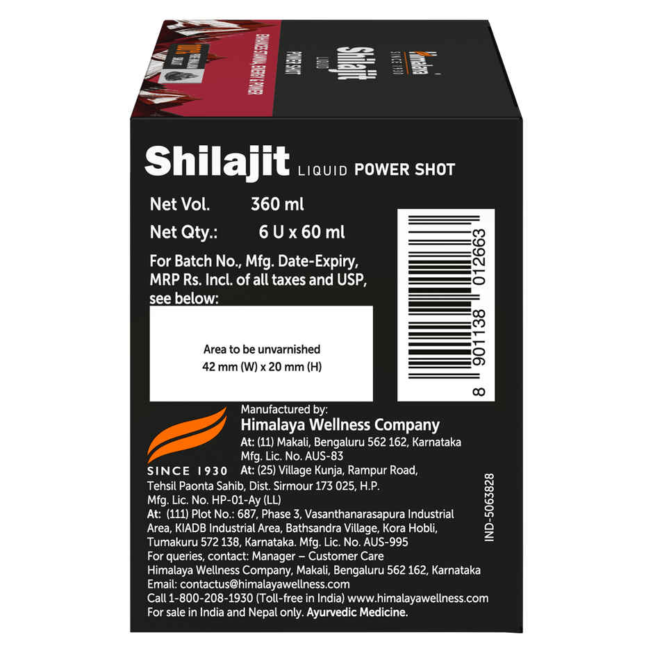 Shilajit Liquid Power Shot