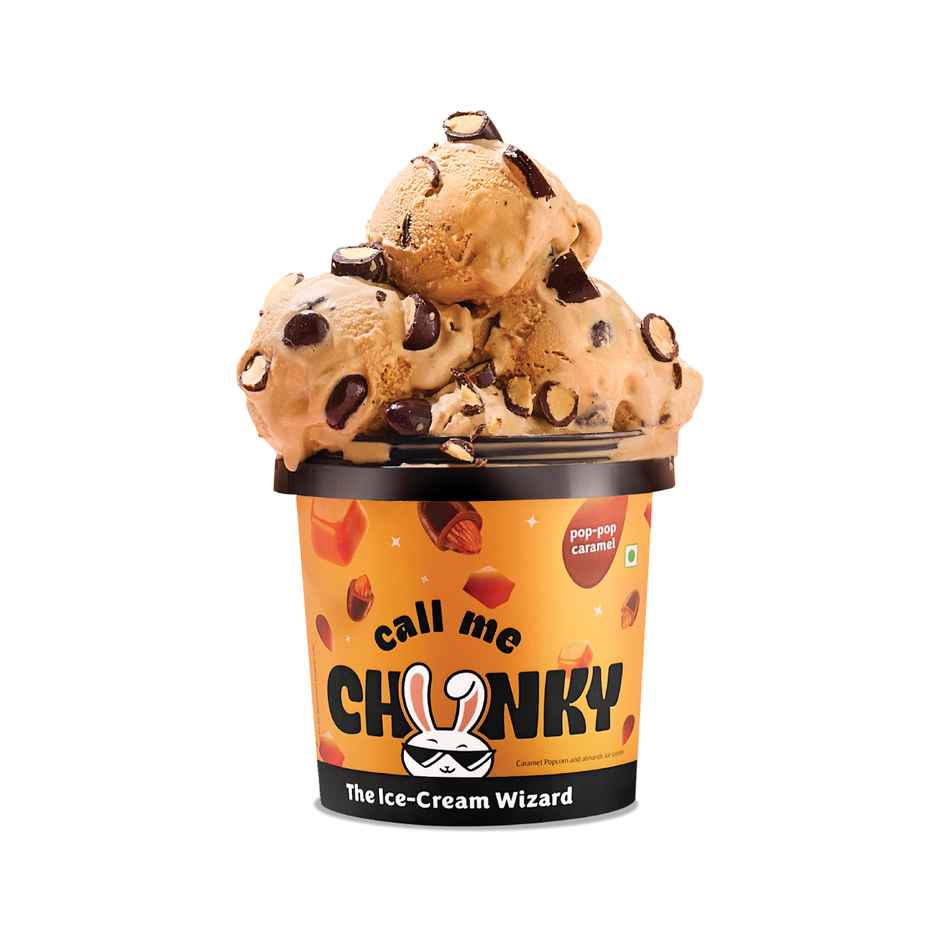 Call Me Chunky Pop Pop Caramel Ice Cream Cup