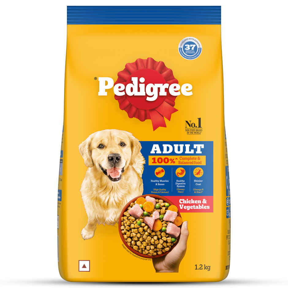 Pedigree Adult Chicken & Vegetables Dry Dog Food