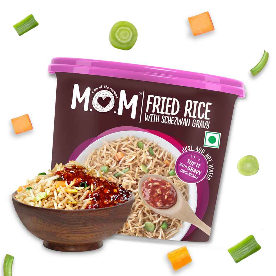 MOM Fried Rice with Schezwan Gravy | Spicy & Ready-to-Eat