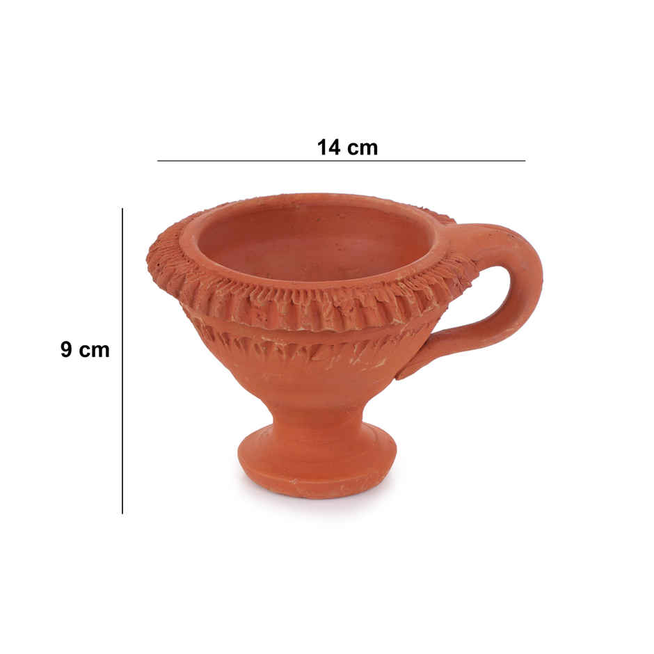 Traditional Clay Dhunuchi | Mangal Bhawan