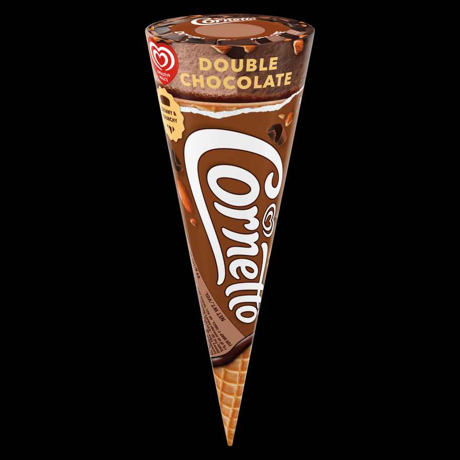 Kwality Wall's Cornetto Double Chocolate Cone