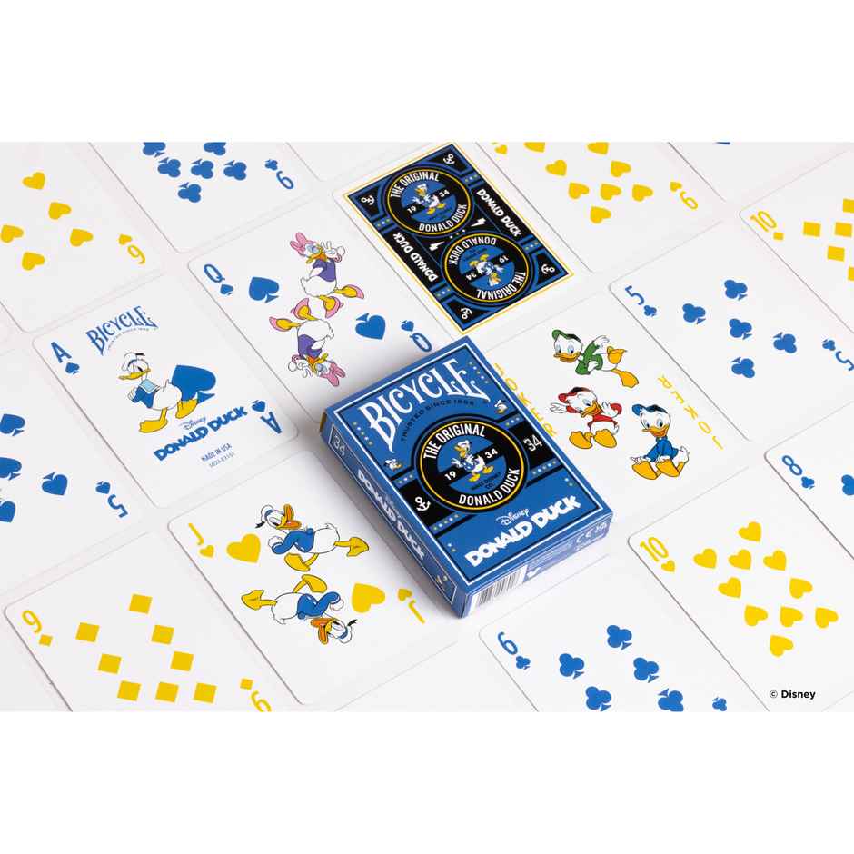 Parksons- Bicycle Disney Donald Duck - Playing Card