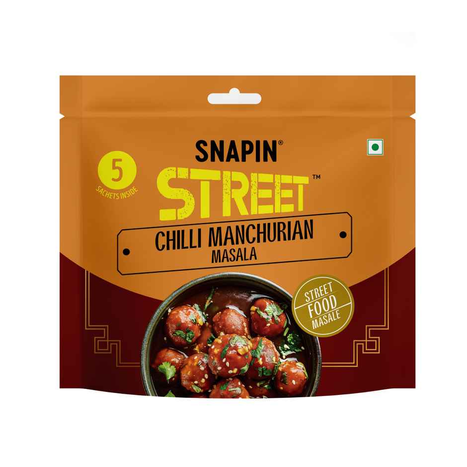 Snapin Street Manchurian Masala Sachet Pouch