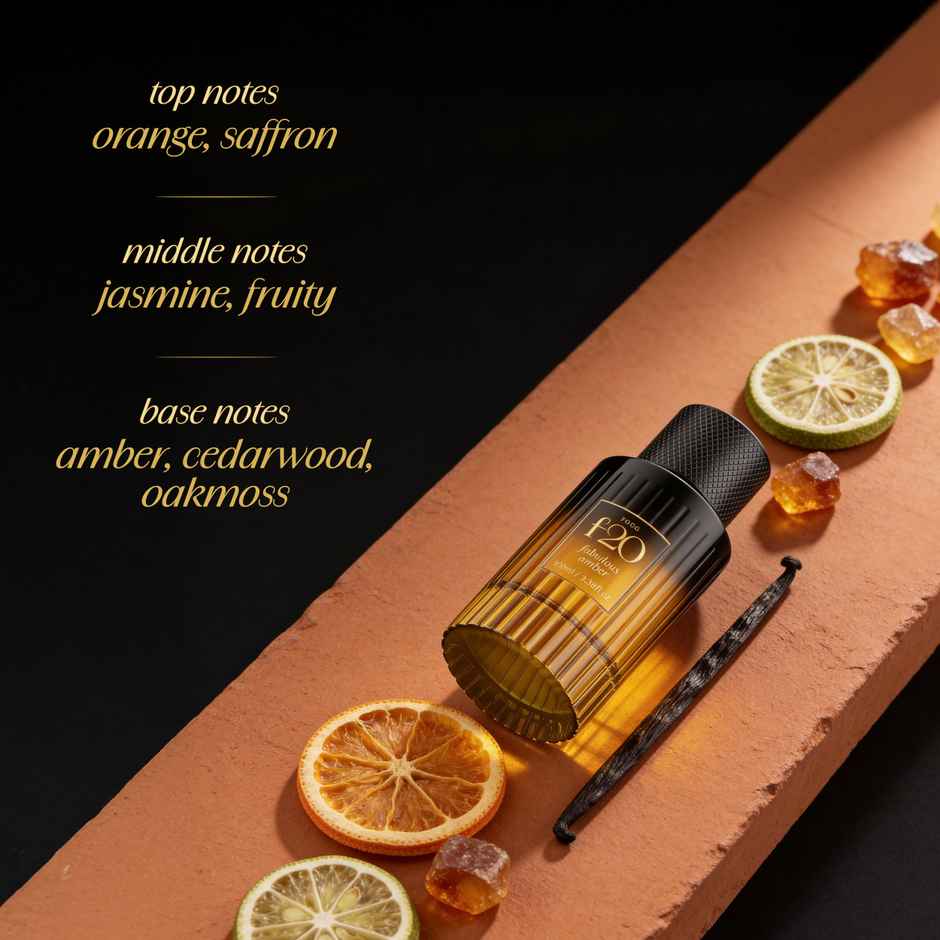 Fogg f20 Fabulous Amber Luxury Unisex Perfume Eau De Parfum