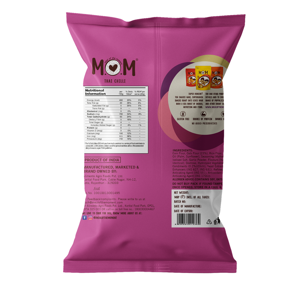 Mom Thai Chilli Oat Puffs