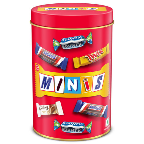 Snickers Best of Our Minis Chocolate Gift Tin
