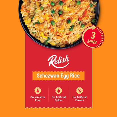 Relish Schezwan Egg Fried Rice
