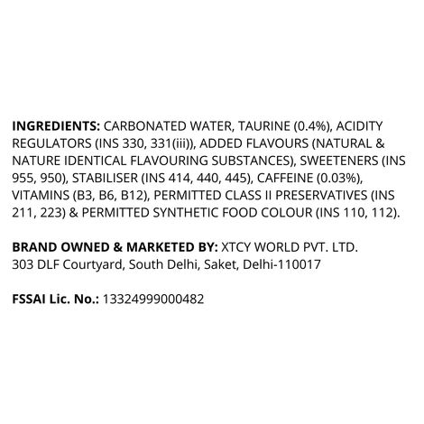 XTCY Mango Zero Sugar Energy Drink