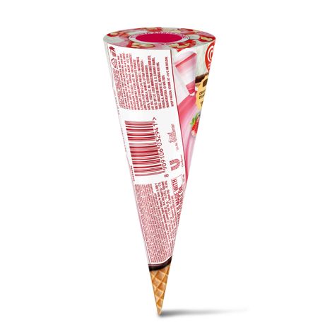 Kwality Walls Cornetto Strawberry Vanilla Cone