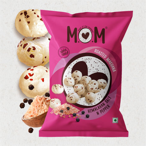 MOM Himalayan Salt & Pepper Roasted Makhana