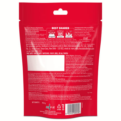 Snickers Best of Minis Assorted Chocolates Mini Pack