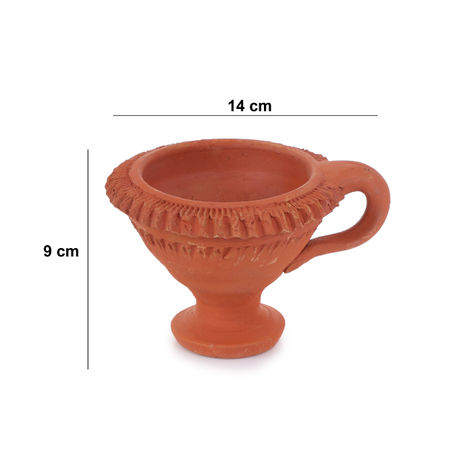 Traditional Clay Dhunuchi | Mangal Bhawan