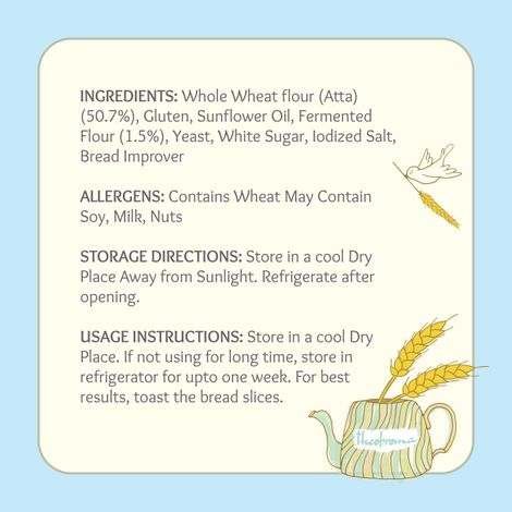 Theobroma 100% Whole Wheat Bread