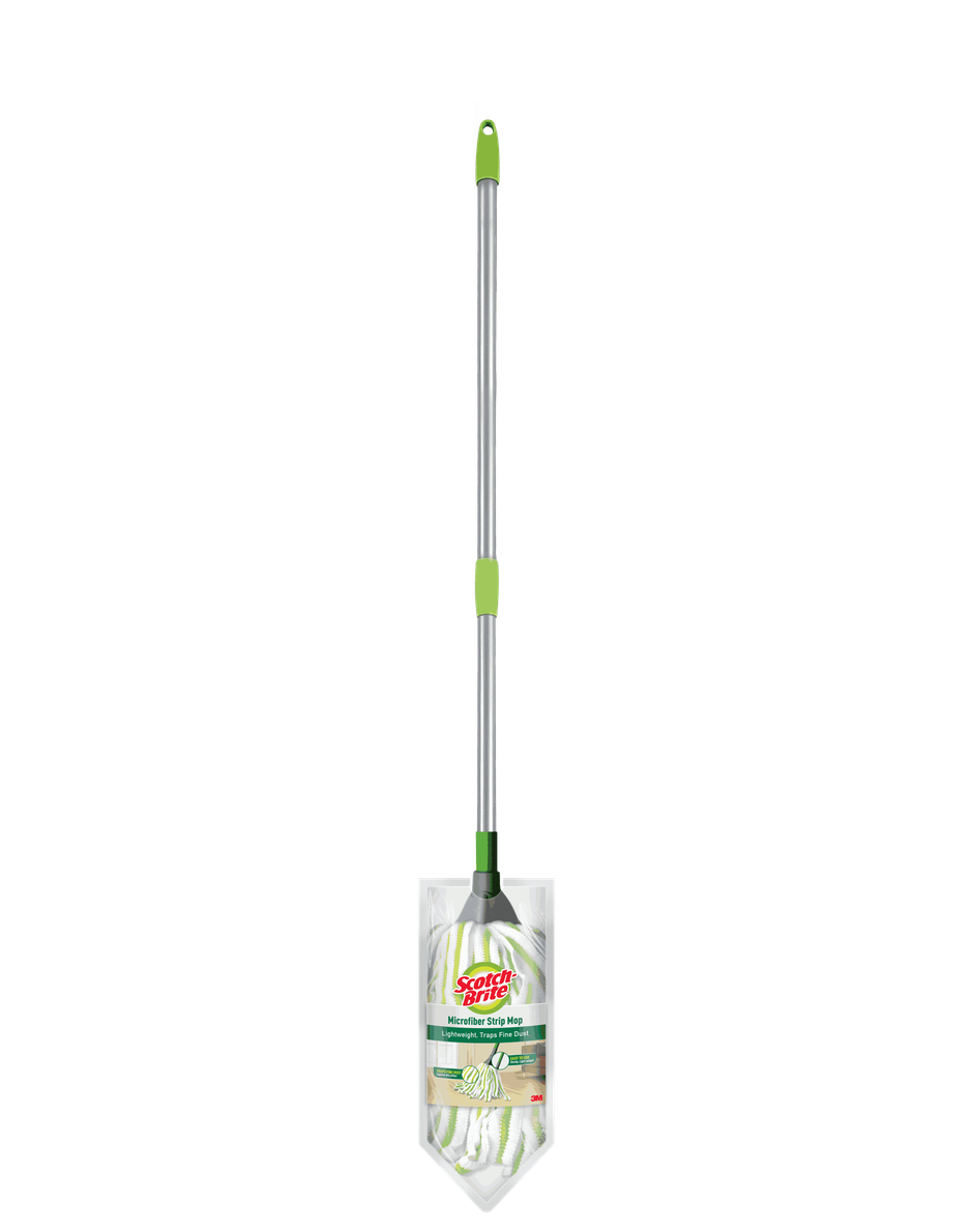 Scotch-Brite Telescopic Microfiber Strip Mop
