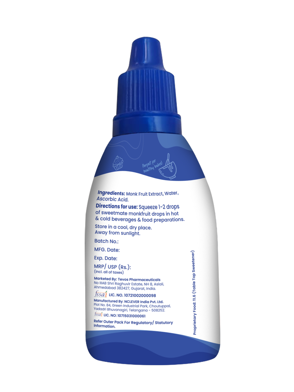 Sweetmate Monk Fruit Drops