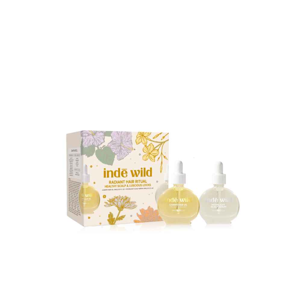 inde wild Radiant Hair Ritual Minis Kit | Hair Care Essentials