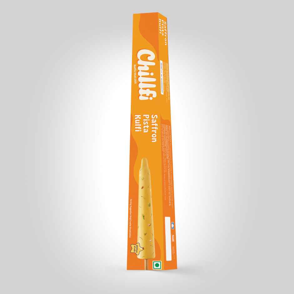 Hocco Saffron Pista Tillewali Kulfi Ice Cream Stick