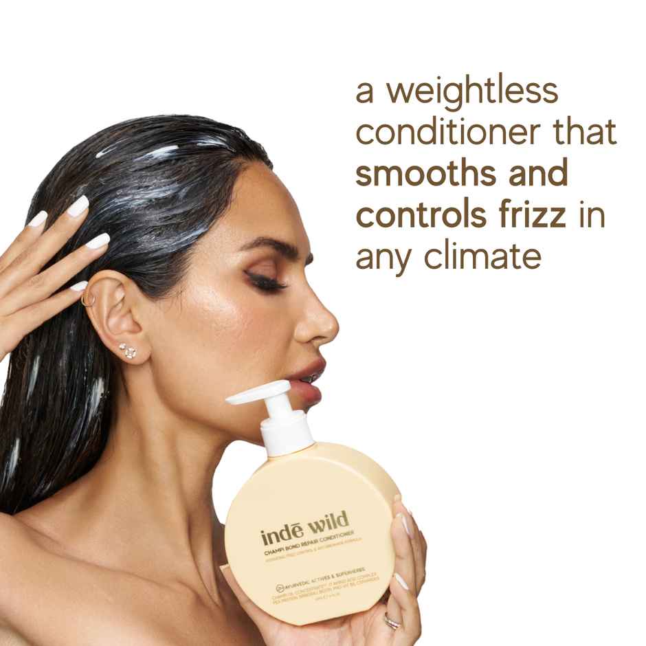 inde wild Champi Bond Repair Conditioner | Hydrating, Frizz Control & Anti Breakage Formula