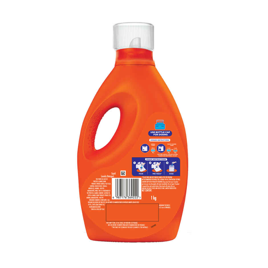 Tide Power Gel Liquid Detergent for Top Load & Front Load Washing Machine